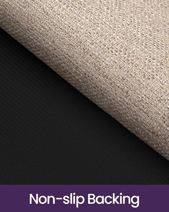DEXI Hallway Runner Rug 2'4"x12', Non Slip Rubber Backed Runners Carpet - Image 6