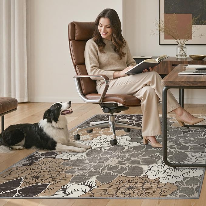 36"x48" Office Chair Mat for Hardwood Tile Floor, Under Desk Carpet Protector - Image 7