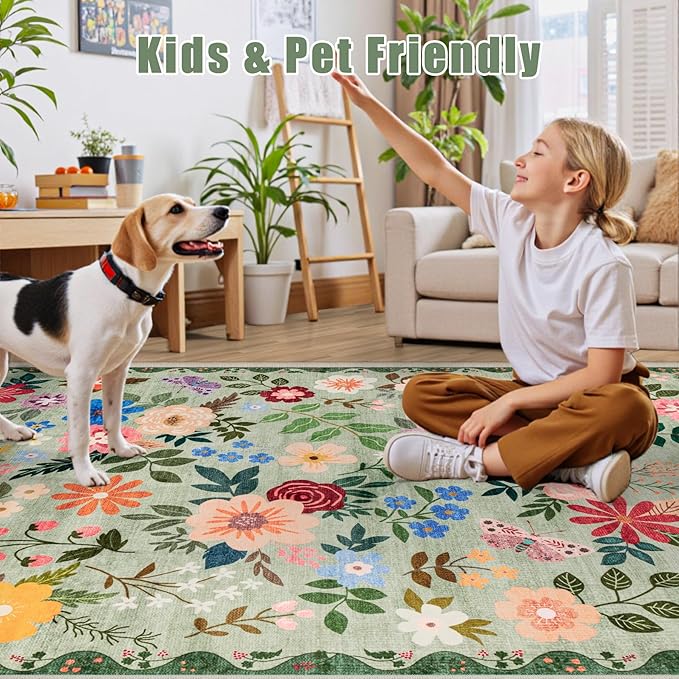 Runner Rug for Entryway: 2.6x10 Kitchen Rugs Non Slip Washable Ultra-Thin Soft - Image 6