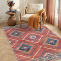 BESTSWEETIE Area Rug 3x4 Rug Machine Washable Non-Slip Low Pile Print Pattern by BESTSWEETIE
