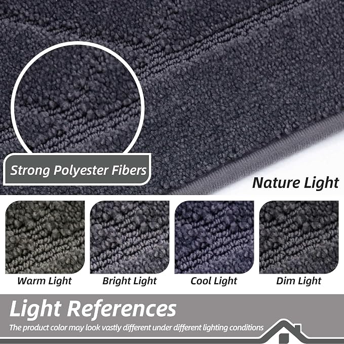 BEQHAUSE Dirt Trapper Door Mat 24" x 60", Doormat Non-Slip Entryway Rugs - Image 7