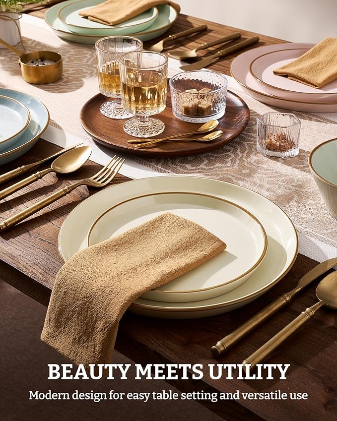 Famiware Saturn Stoneware Dishes Dinnerware Set - Image 2