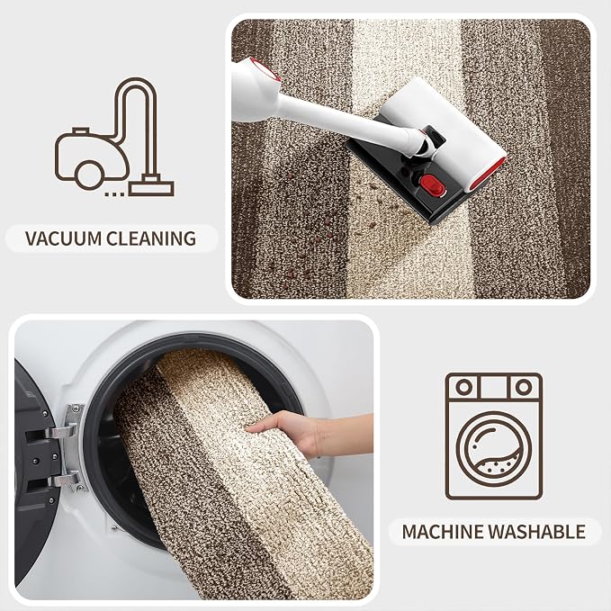 Kitinjoy Indoor Outdoor Door Mat, 70x32 Non-Slip Absorbent Dirt Trapper - Image 5