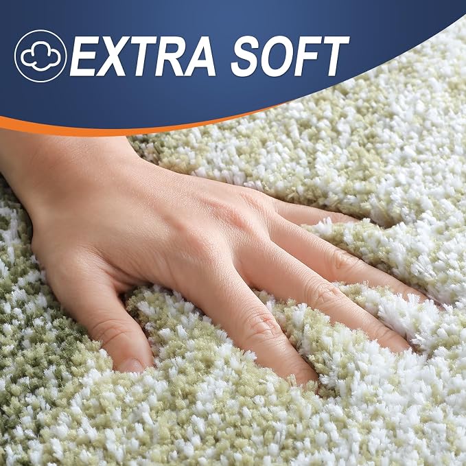 OLANLY Large Bathroom Rugs Mat 54x24, Extra Soft Absorbent Microfiber Bath Rugs - Image 3