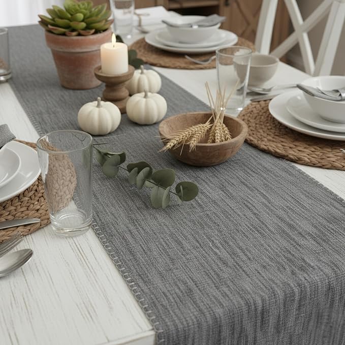Textured Table Runner 90 inches Long - Image 2