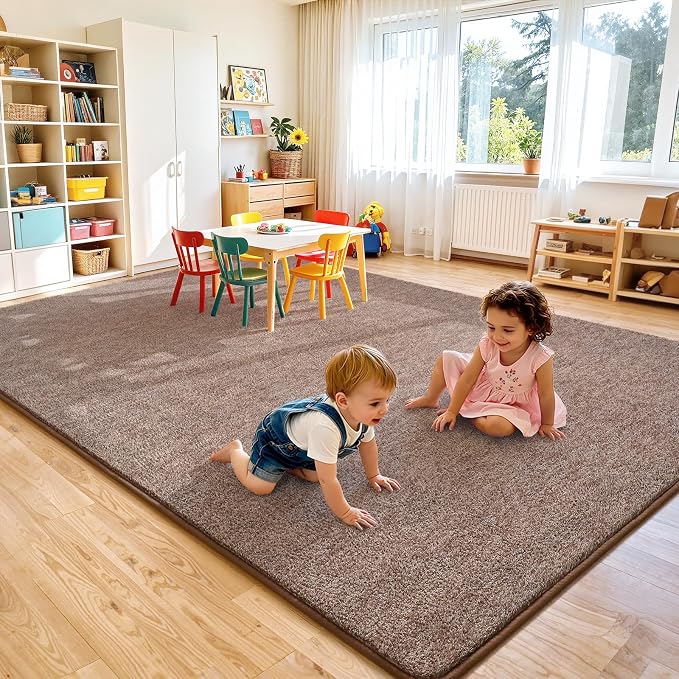 Keeko 5x8 Area Rugs for Living Room, Soft Modern Memory Foam Bedroom Rug - Image 5