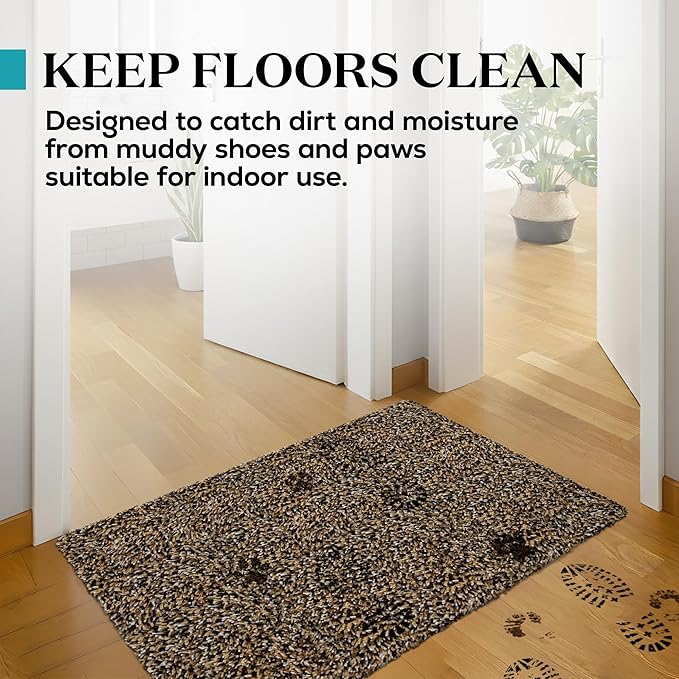 Premium Microfiber Indoor Door Mat – 36"x60" Washable Entry Mat, Waterproof - Image 3