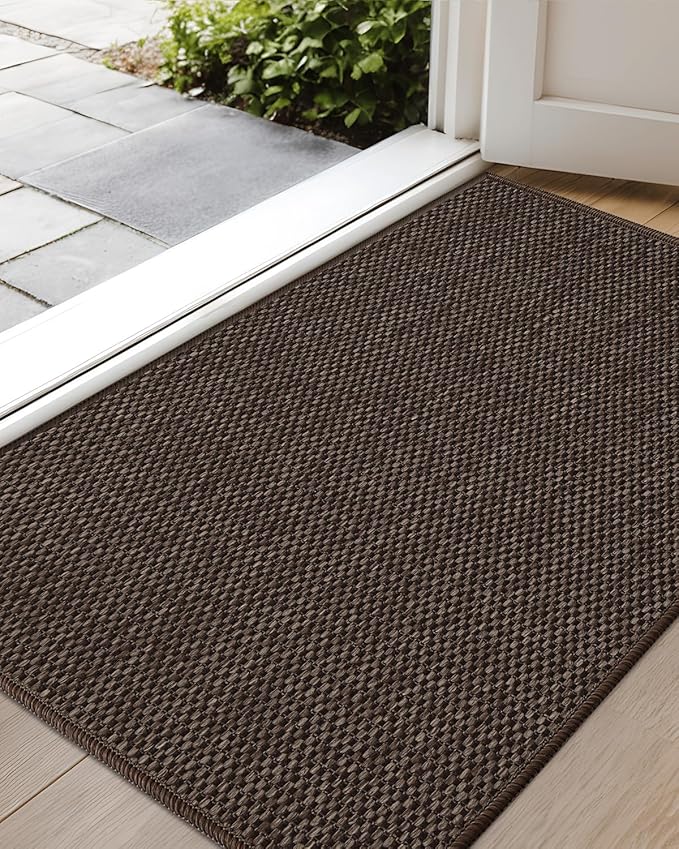 Color&Geometry Ultra-Thin Indoor Door Mat, Washable Doormat by COLORG