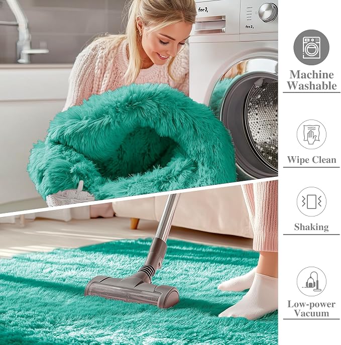 OLANLY 2x5 Machine Washable Runner Rugs - Image 2