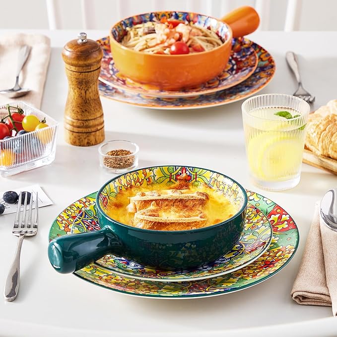 vancasso Boho 23 Oz French Onion Soup Bowls - Image 6