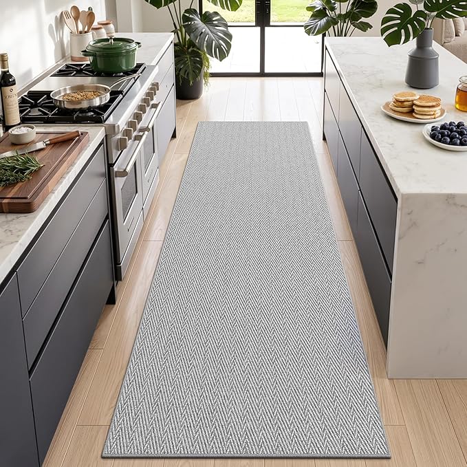 LUMI Ultra Thin Runner Rug for Hallway 2'x6', Non-Slip Entryway Rug - Image 6