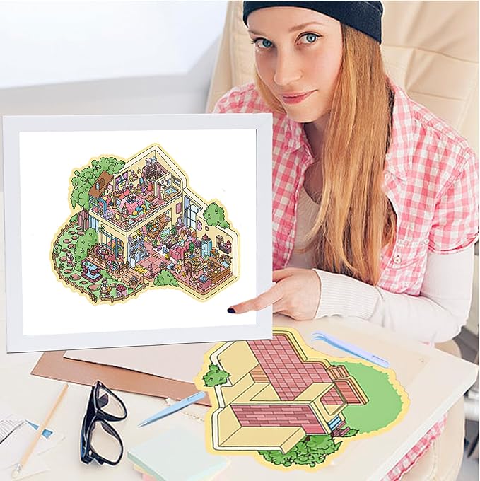 DIY 3D Sticker Scene，Jumbo-Large Sisters Party, Reusable Sticker, Cute Sets for Free Combination, Waterproof for Anywhere, Crafts Party Favors Birthday Gift