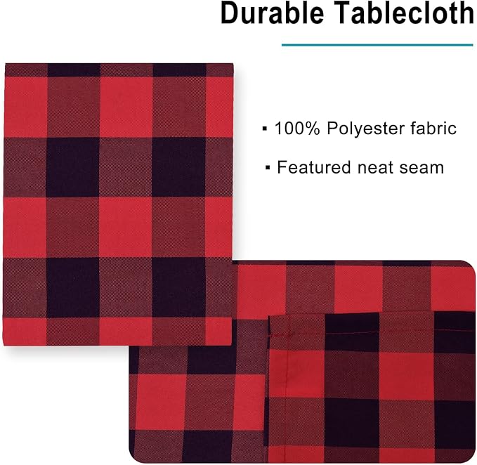 Checkered Tablecloth Rectangle - Image 4