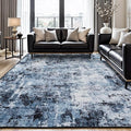 Rugflix 8x12 Area Rugs for Living Room, Washable Large Rug Stain-Resistant Low by RugflixAreaRugs