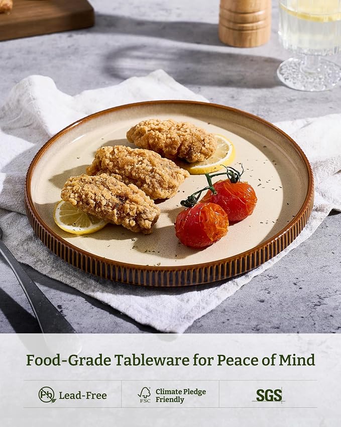 famiware Star 10/8 inches Salad Plates Set - Image 5