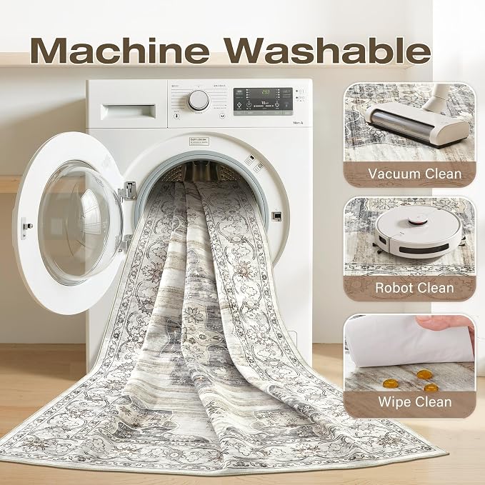 8x10 Washable Area Rug - Image 2