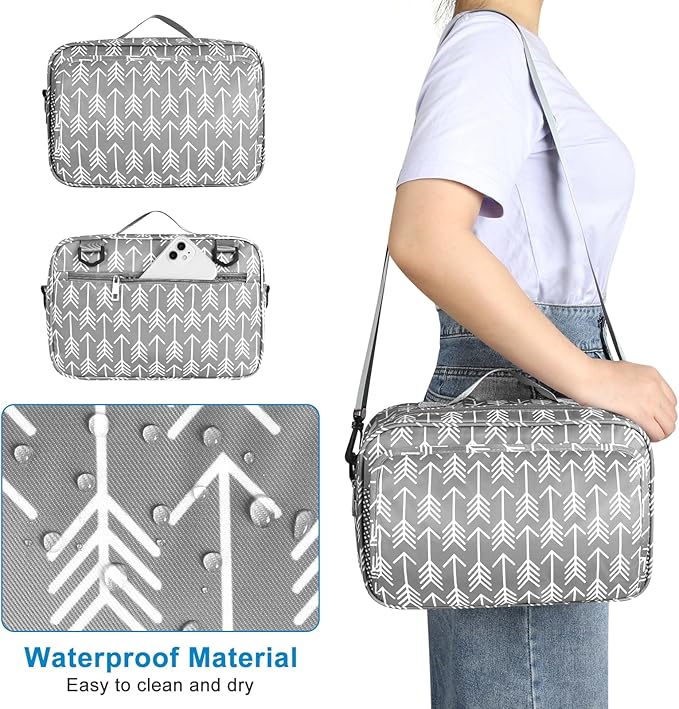 Accmor Stroller Organizer, Universal Stroller Organizer with Insulated Cup Holder Pocket, Dual Purpose Large Capacity Stroller Bag Caddy, Stroller Accessories Fits for Uppababy, Doona, Nuna Strollers