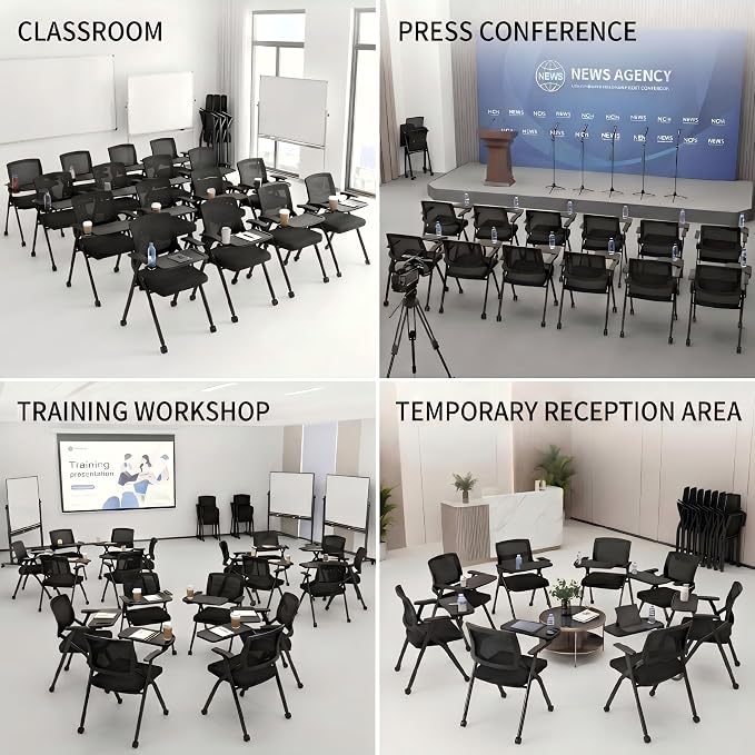 50 Pack Folding Office Chair - Image 4