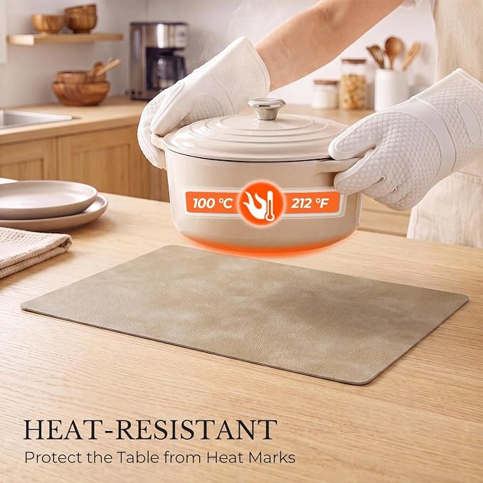 MOSAYT Vinyl Placemats Set of 6-12 X 17 Inch - Image 4