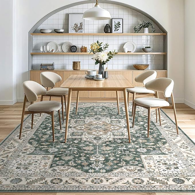 Vintage Living Room Area Rug 8x10 - Image 8