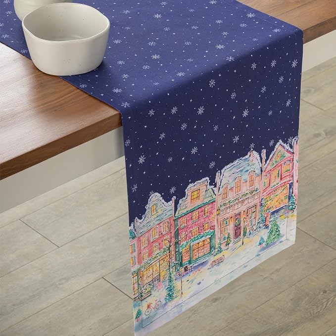 Maison d' Hermine Table Runner 100% Cotton 14.50" x 108" | Table Runners 108 - Image 9