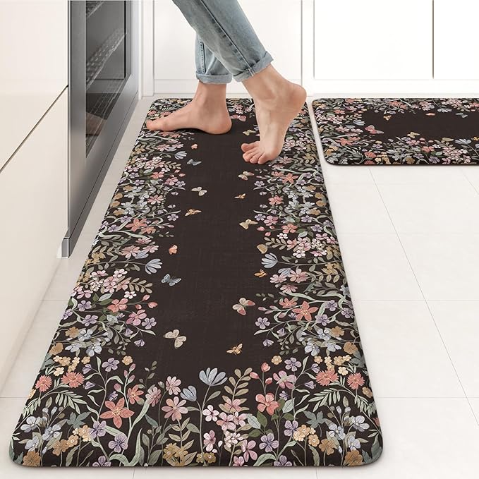 KIMODE Anti Fatigue Kitchen Mats by StayinComfortCookwithJoy