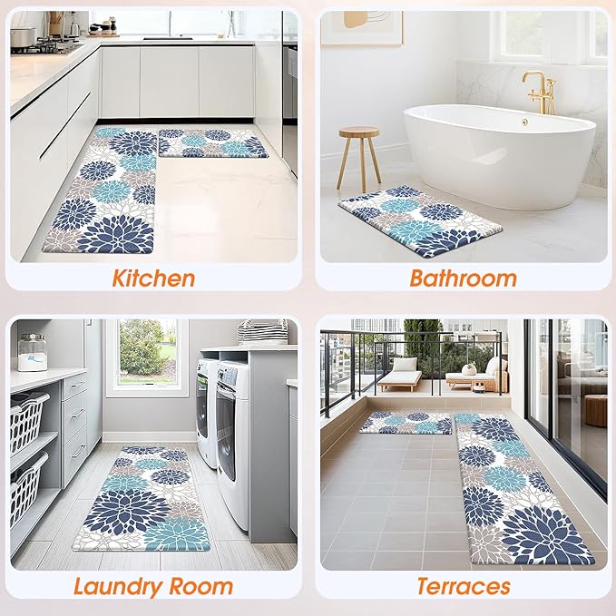 StepLively Kitchen Mats for Floor, Anti Fatigue Mats for Kitchen Floor - Image 7