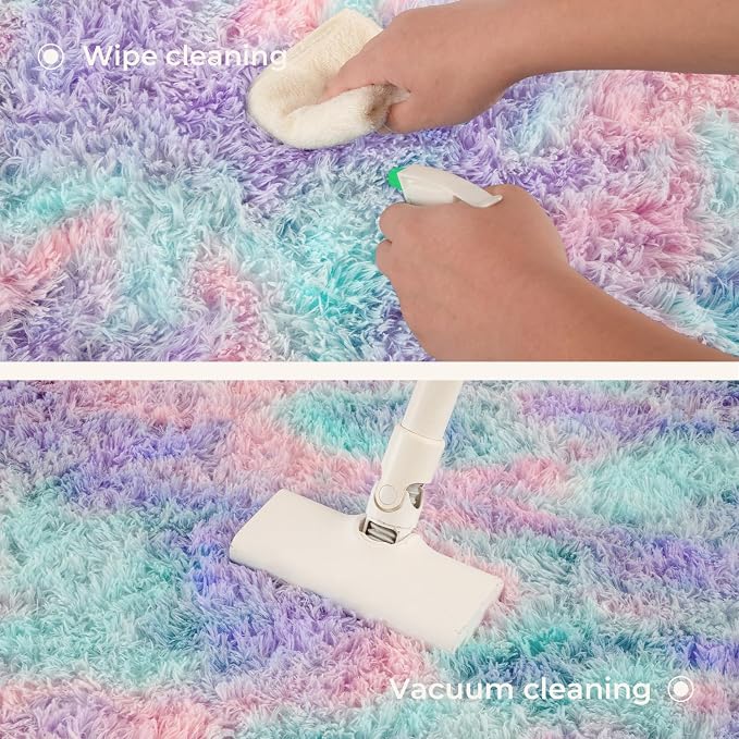 Litanika 6x9 Fluffy Shag Faux Fur Area Rug - Image 7