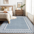 GarveeHome Washable Area Rug 4x6 Small Living Room Rugs Modern Bordered Soft by GarveeHome