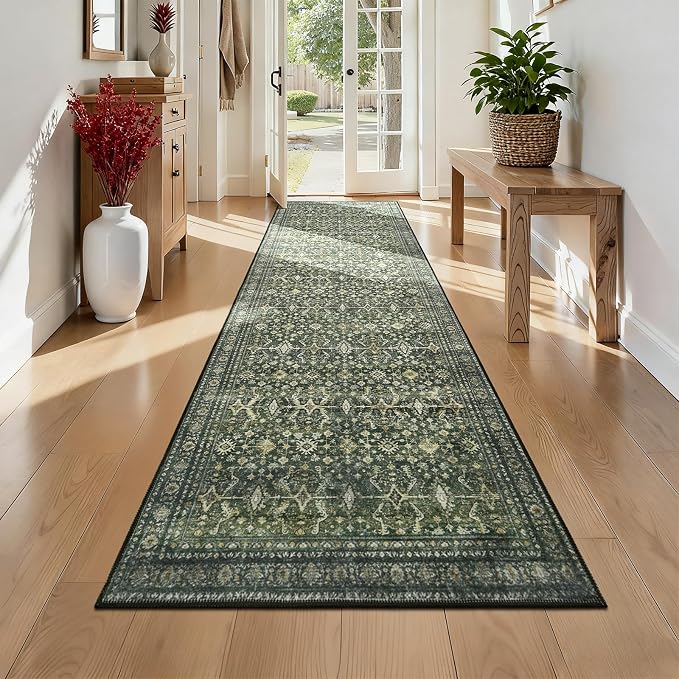 Lofus 3' X 8' Area Rug for Hallways, Low Pile Soft Carpet Runner for Kitchen - Image 9