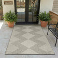 MontVoo-3x5 Outdoor Rug Porch Entryway Rug-Polypropylene Indoor Outdoor Rugs by MontVoo