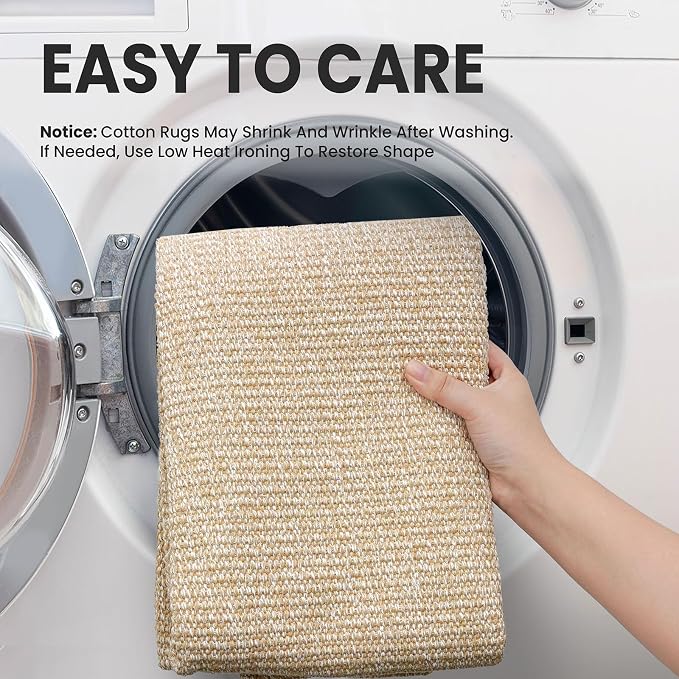 EARTHALL Washable Runner Rug 2x7 Ft Non Slip Runners - Image 3