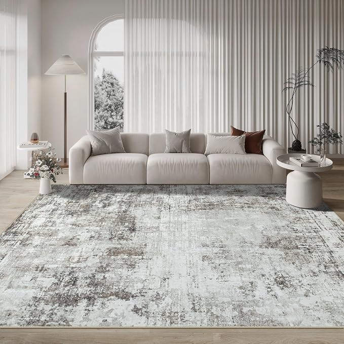 8x10 Area Rugs for Living Room Rug Washable: Modern Large Rug for Dining Room - Image 9