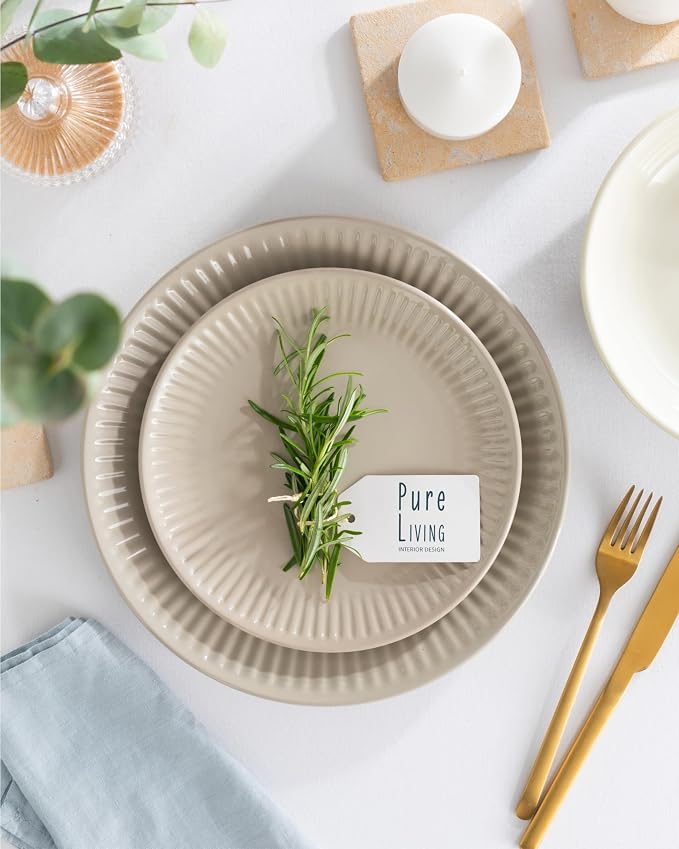 16 Piece Stoneware Dinnerware Set - Image 2