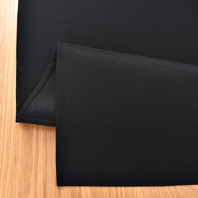Farmhouse Black Table Runner Dining Table Runners 48 Inches Long Coffee Table - Image 3