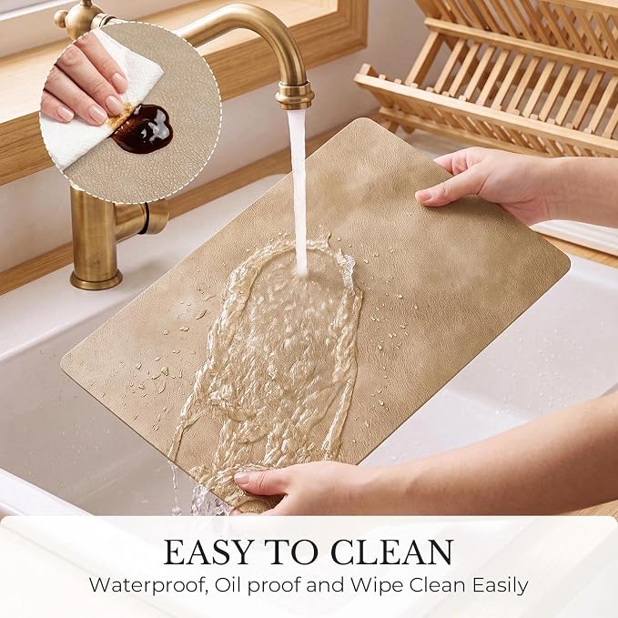 MOSAYT Vinyl Placemats Set of 6-12 X 17 Inch - Image 5