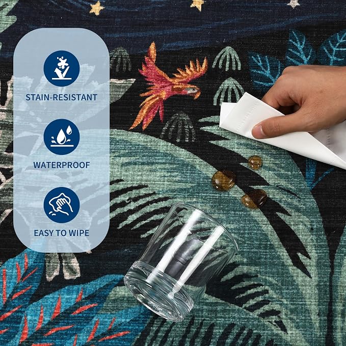 GarveeHome 4x6 Washable Area Rug - Image 5