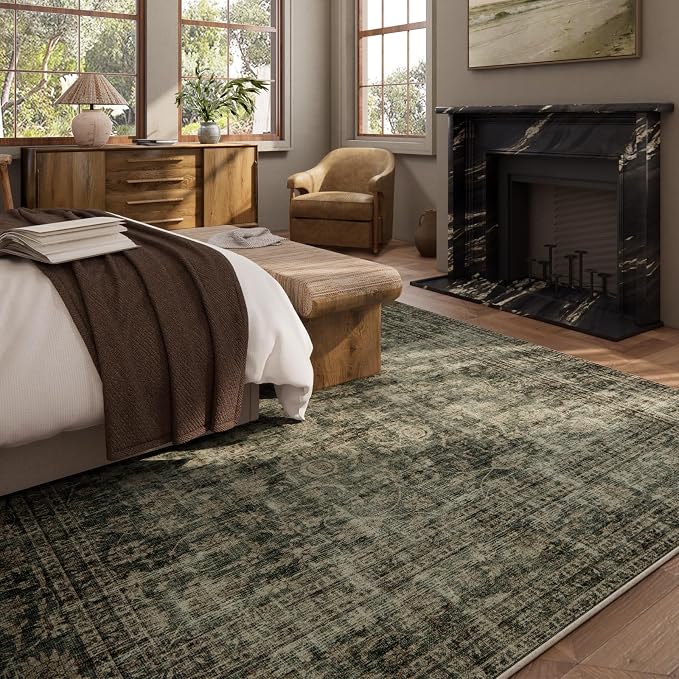 Washable Living Room Area Rug: 10x14 Rugs - Image 3