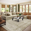 10x12 Area Rug Washable Rugs: Large Living Room Rug Stain Resistant Non Slip by palohom