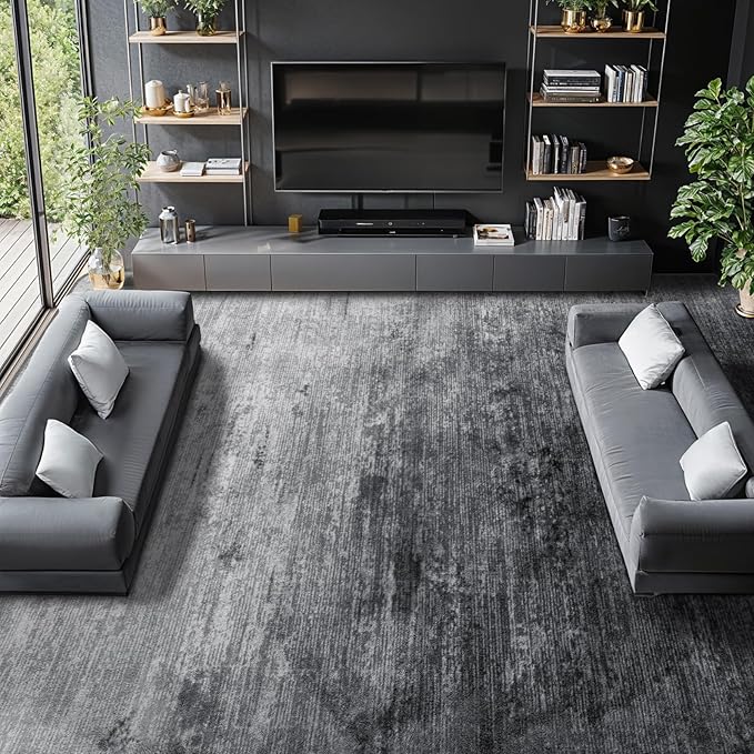 LIANLAM Washable Rug 6x9 Area Rugs by LIANLAM