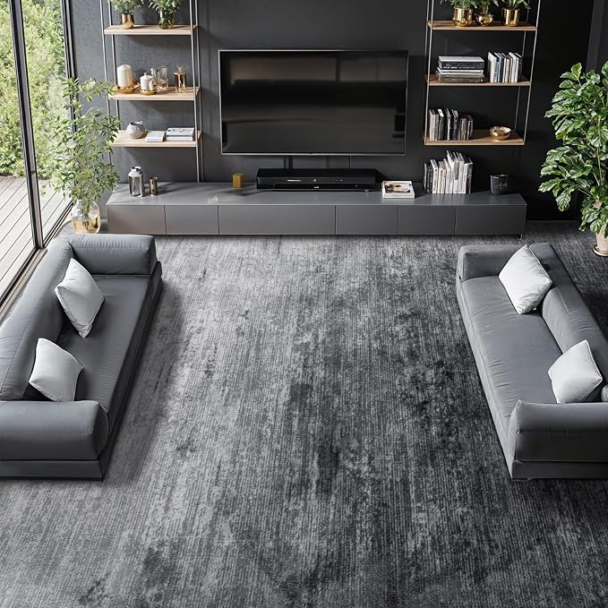 LIANLAM Washable Rug 6x9 Area Rugs by LIANLAM