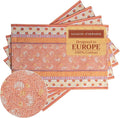 Maison d' Hermine Placemats Set of 4 Reusable 100% Cotton | Cloth Place Mats by MaisondHermine
