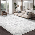 Washable 8×10 Area Rug for Living Room, Vintage Floral Rug Soft Non Slip Stain by Dotiiorug