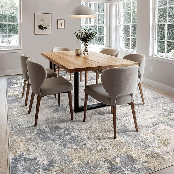 UERMEI 9x12 Area Rug Living Room Rugs - Image 7