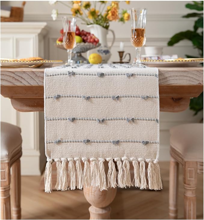 Caflife Boho Table Runner 48 Inchs Long by Caflife