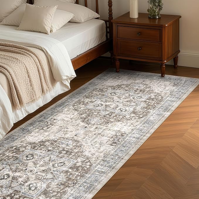 Tortania Area Rug 3x10 Runner Rugs - Image 2