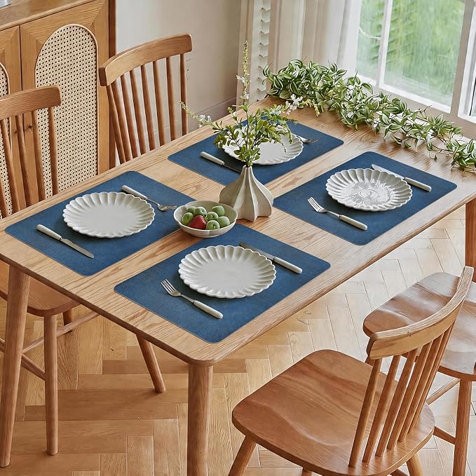Vinyl Placemats Set of 6-12x17 Inch - Image 2