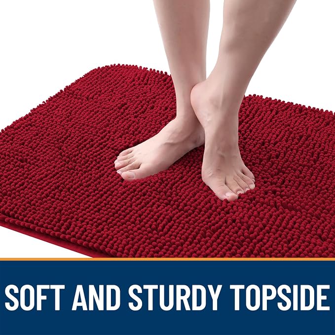 OLANLY Dog Door Mat for Muddy Paws 70x32, Absorbs Moisture and Dirt, Absorbent - Image 4