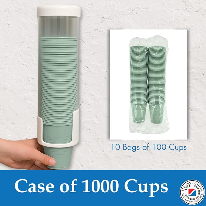 Henry Schein 5 Oz Plastic Disposable Dental Cups, 1000 Ct | Embossed Grip - Image 5