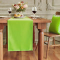 FOLINS&HOME Lime Green Waterproof Decorative Table Runner 36 Inches Long | by FOLINSHOME
